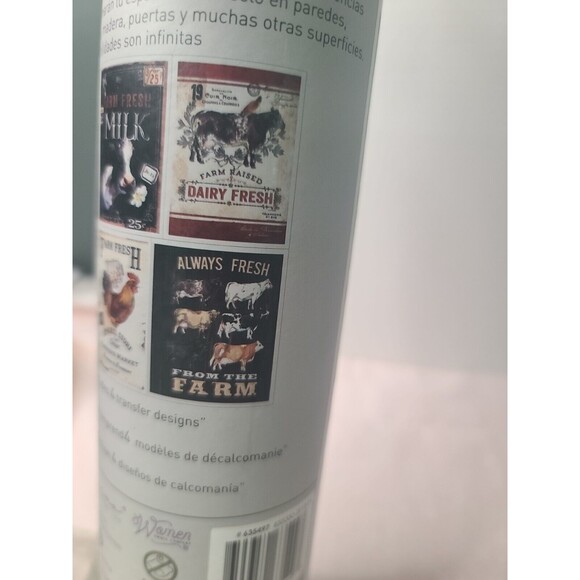 NEW Always Fresh Redesign  Transfer Chicken Rub On Decal RETIRED Farmhouse - Picture 6 of 6